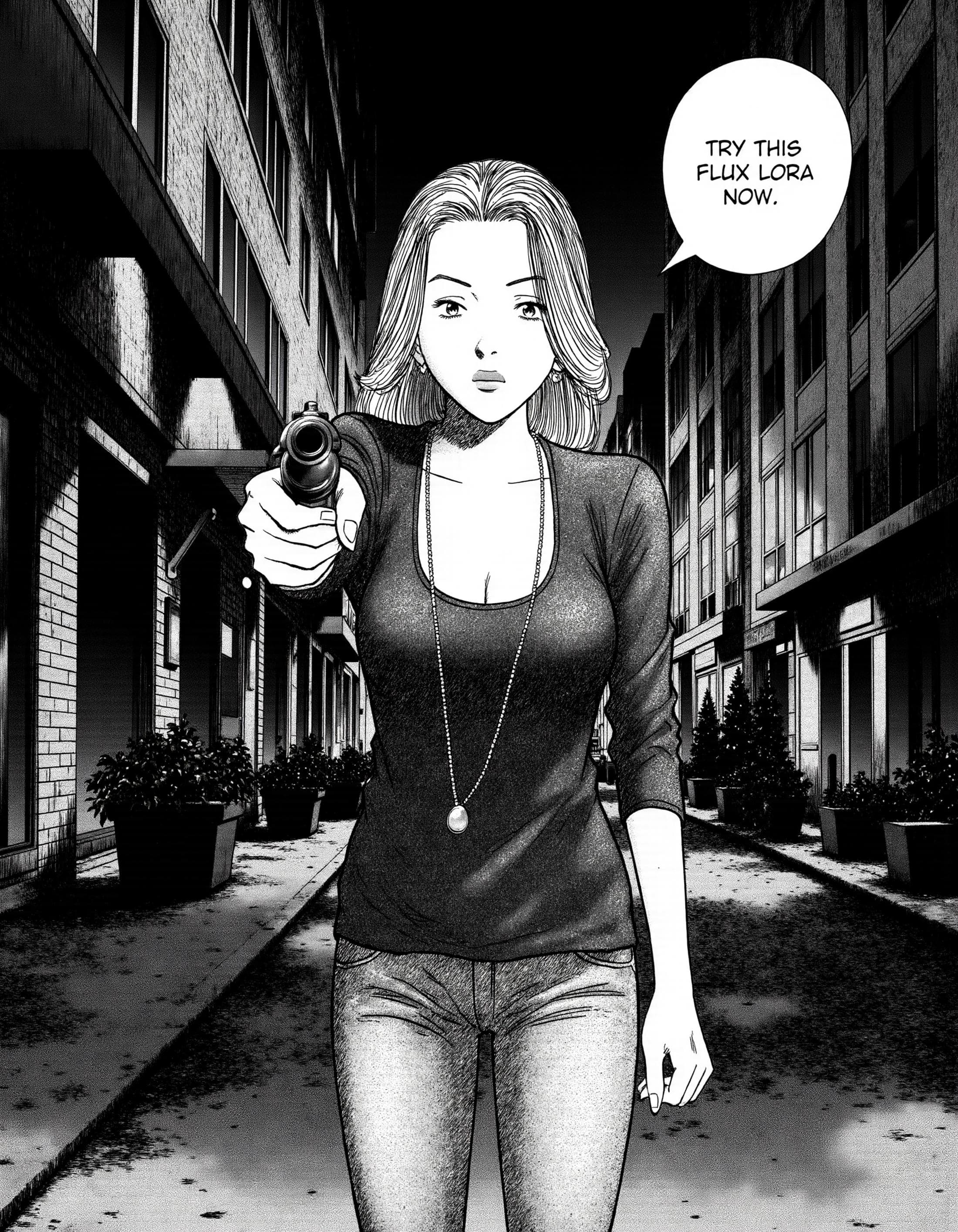 Naoki Urasawa manga style