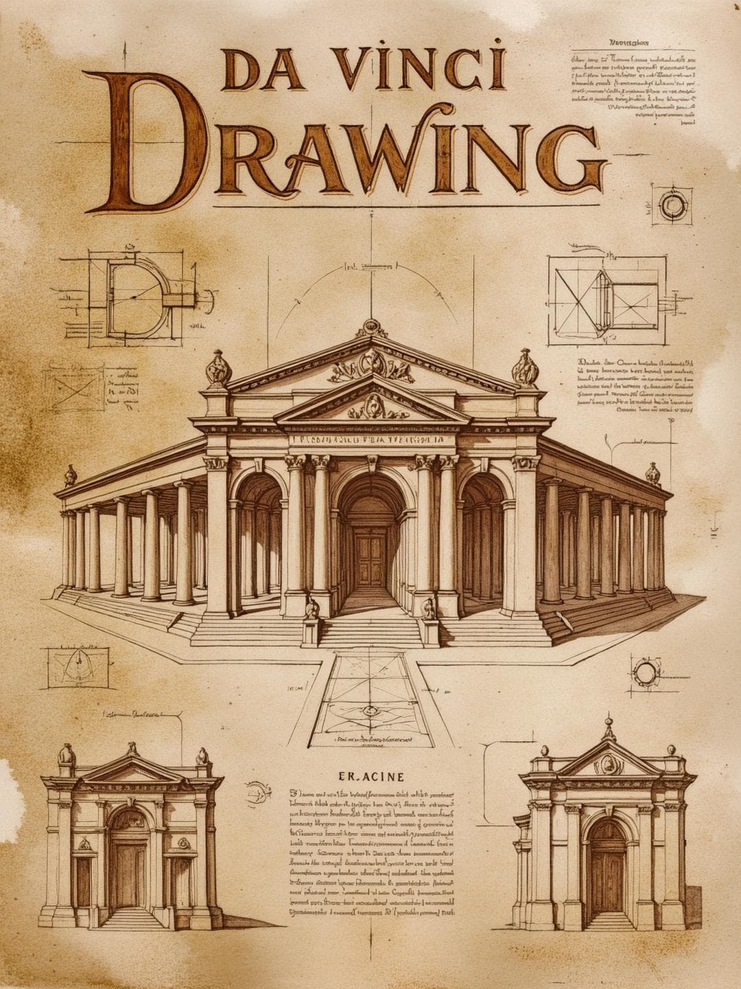 Da Vinci Drawing style - CE