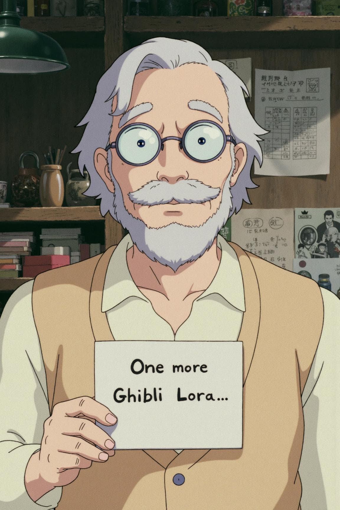 Retro Ghibli style (Porco Rosso)