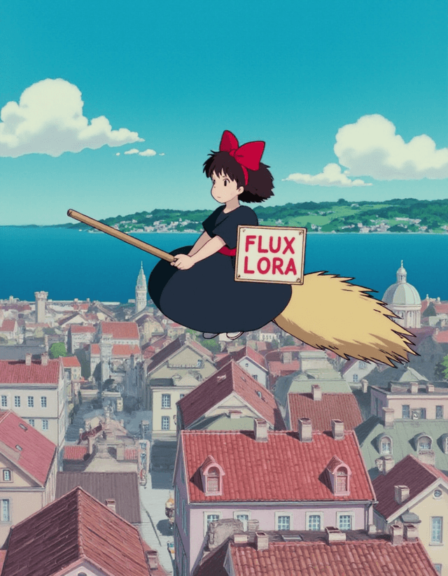 Ghibli style (Kiki's Delivery Service)